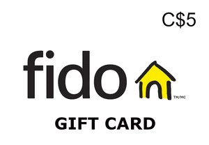 Fido PIN C$5 Gift Card CA