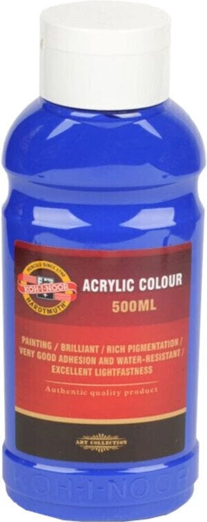 KOH-I-NOOR Acrylic Paint 500 ml 410 Ultramarine Pintura acrílica