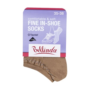 Bellinda FINE IN-SHOE vel. 35/38 dámské kotníkové ponožky 1 pár tělové