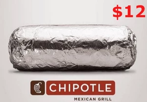 Chipotle $12 Gift Card US