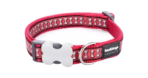 Obojok RD BONES RED - 1,5/24-36cm