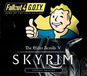 The Elder Scrolls V: Skyrim Special Edition + Fallout 4 G.O.T.Y. Steam CD Key