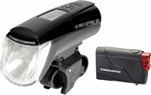 Trelock LS 950 Control Ion/LS 720 Set Czarny 70 lm Oświetlenie rowerowe
