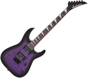 Jackson JS Series Dinky Arch Top JS32Q DKA HT AH Transparent Purple Burst