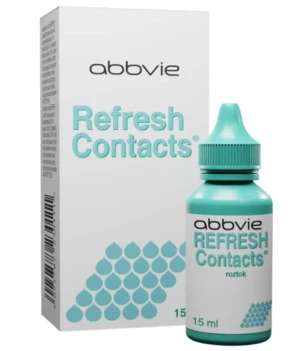 Abbvie Refresh Contacts Oční kapky 15 ml