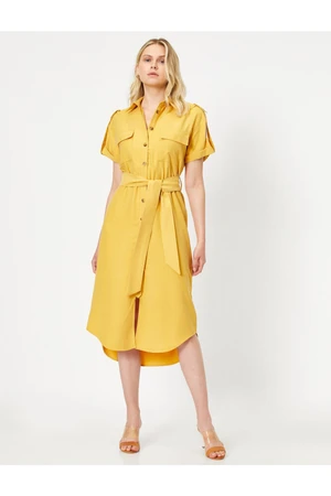 Koton Pocket Detailed Shirt Dress