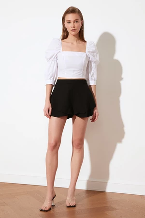 Női rövidnadrág Trendyol Skirt-Looking Shorts