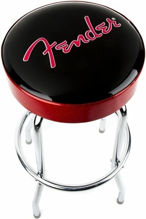 Fender Red Sparkle Logo 30" Barhocker