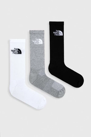 Ponožky The North Face 3-pak pánske, čierna farba, NF0A882H3OW1