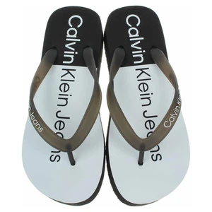 Dámske plážové papuče Calvin Klein YW0YW00716 0GJ Black-White 38