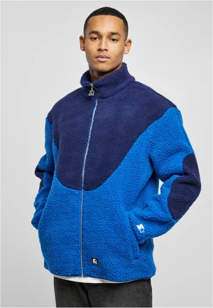 Starter Sherpa Fleece Jacket kobaltově modrá/tmavě modrá