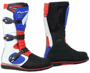 Forma Boots Boulder White/Red/Blue 40 Stivali da moto