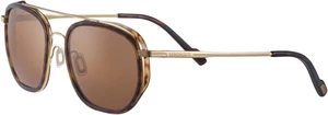 Serengeti Boron Dark Turtoise/Bold Gold/Mineral Polarized Drivers Gold L Lifestyle Brillen