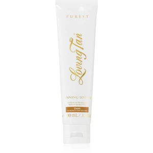 Loving Tan Purest samoopalovacie mlieko na telo odtieň Dark 100 ml