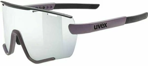 UVEX Sportstyle 236 S Set Plum Black Mat/Smoke Mirrored Okulary rowerowe