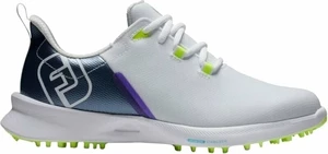 Footjoy FJ Fuel Sport Womens Golf Shoes White/Pink/Blue 41 Calzado de golf de mujer