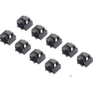 Renkforce zámok portu RJ45 LAN rf-LANBlocker-02 sada 10 ks čierna  bez kľúča RF-4463025