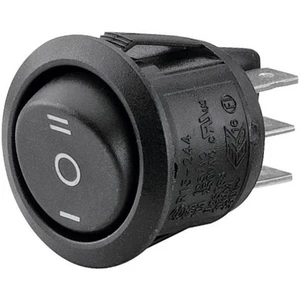 TRU COMPONENTS kolískový spínač TC-R13-244D-02 250 V/AC 10 A 2x zap/vyp/zap  s aretáciou/0/s aretáciou  1 ks