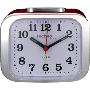 Techno Line Model XL rot Quartz budík červená Časov budenia 1