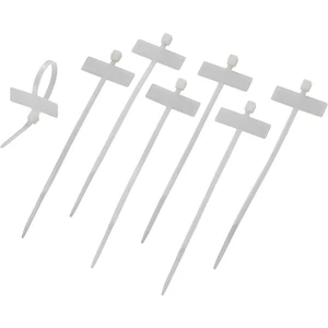 TRU COMPONENTS TE-6259188  značenie káblov  Potlačiteľná plocha: 20 x 13 mm prírodná  1 ks