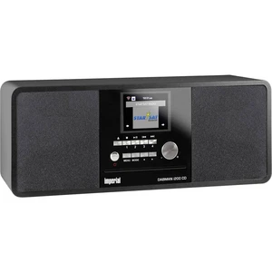 Imperial DABMAN i200CD internetové stolný rádio DAB+, FM Bluetooth, DLNA, Wi-Fi, internetové rádio, AUX  DLNA čierna