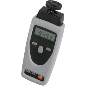 testo 0563 0470 otáčkomer  optický, mechanický 1 - 19999 U/min 1 - 99999 U/min