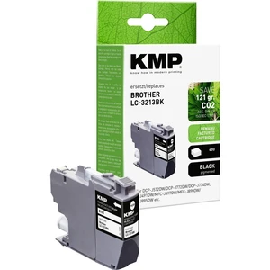 KMP Ink cartridge náhradný Brother LC-3213BK kompatibilná Single čierna B100 1539,4001
