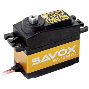 Savöx štandardné servo SA-1256TG digitálne servo Materiál prevodovky: kov Zásuvný systém: JR