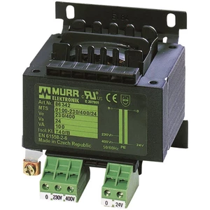 Murr Elektronik 86328 bezpečnostný transformátor 1 x 230 V, 400 V 1 x 24 V/AC 500 VA