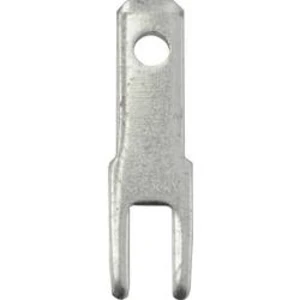 Faston zástrčka Vogt Verbindungstechnik 3785a08.68 2.8 mm x 0.8 mm, 180 °, bez izolace, kov, 100 ks
