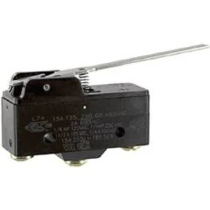 Mikrospínač Honeywell BZ-2RW80-A2, 250 V/AC, 15 A, stříbro, 1x zap/(zap)