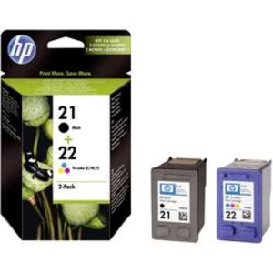 Cartridge do tiskárny HP, SD367AE, HP 21, 22, černá, cyanová, magenta, žlutá
