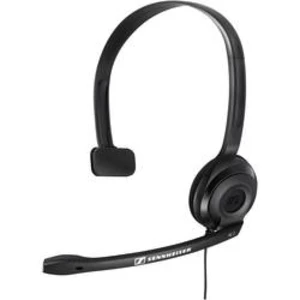 Headset k PC jack 3,5 mm na kabel Sennheiser PC 2 Chat na uši černá