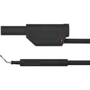 Schützinger AL 8321 / ZPK / 1 / 100 / SW adaptérový kabel [zástrčka 4 mm - zkušební hroty] černá