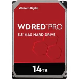 Interní pevný disk 8,9 cm (3,5") Western Digital WD Red™ Pro WD141KFGX, 14 TB, Bulk, SATA 6 Gb/s