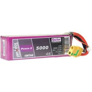 Akupack Li-Pol (modelářství) Hacker 95000461, 14.8 V, 5000 mAh