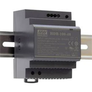 Síťový zdroj na DIN lištu Mean Well HDR-100-12N, 1 x, 12 V/DC, 7.5 A, 90 W
