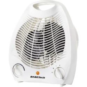 Teplovzdušný ventilátor Basetech 3in1 BT-2268546, 16 m², 1000 W, 2000 W, bílá