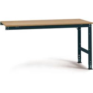 Manuflex AU6005.7016 Pracovní Přístavný stůl Univerzální standardní s multiplex deska, Šxhxv = 1000 x 600 x 760-870 mm