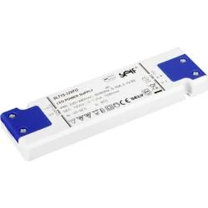 Napájecí zdroj pro LED, LED driver konstantní napětí Self Electronics SLT15-12VFG, 15 W (max), 1.25 A, 12 V/DC