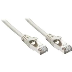 Síťový kabel RJ45 LINDY 48342, CAT 5e, F/UTP, 1.00 m, šedá