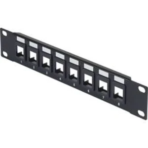 Přední deska pro datové skříně Renkforce RF-3521390, velikost racku (HE) 1 HE, 10 palec