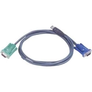 KVM kabel ATEN 2L-5203U, 3.00 m, černá