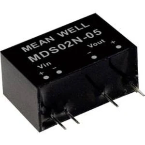 DC/DC měnič napětí, modul Mean Well MDS02N-15, 133 mA, 2 W, Počet výstupů 1 x
