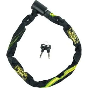 Zámek řetězu Burg Wächter 580 90, (Ø x d) 6 mm x 900 mm, černá, žlutá