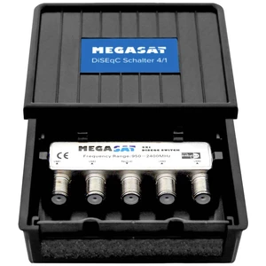 MegaSat DiSEqC 4/1 prepínač DiSEqC 4 (4 SAT / 0 terestrický) 4