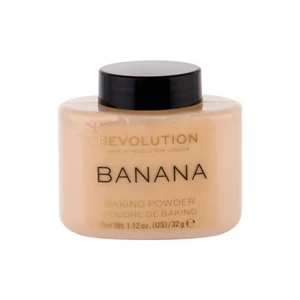 Makeup Revolution London Baking Powder 32 g púder pre ženy Banana