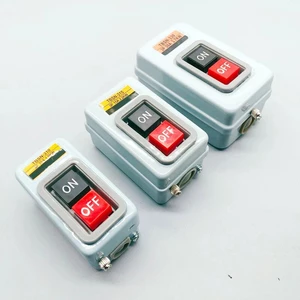 TBSN-310/315/330 3P AC 380V 10/15/30A 1.5/2.2/3.7KW Metal Button Switch Control Box Power Three Phases Electrical Equipm