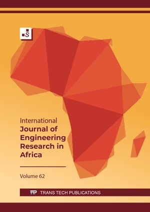 International Journal of Engineering Research in Africa Vol. 62