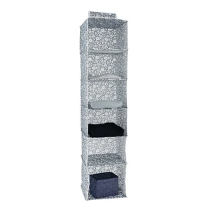 Závesný organizér na oblečenie Compactor Vicky Cloth Rack, výška 128 cm